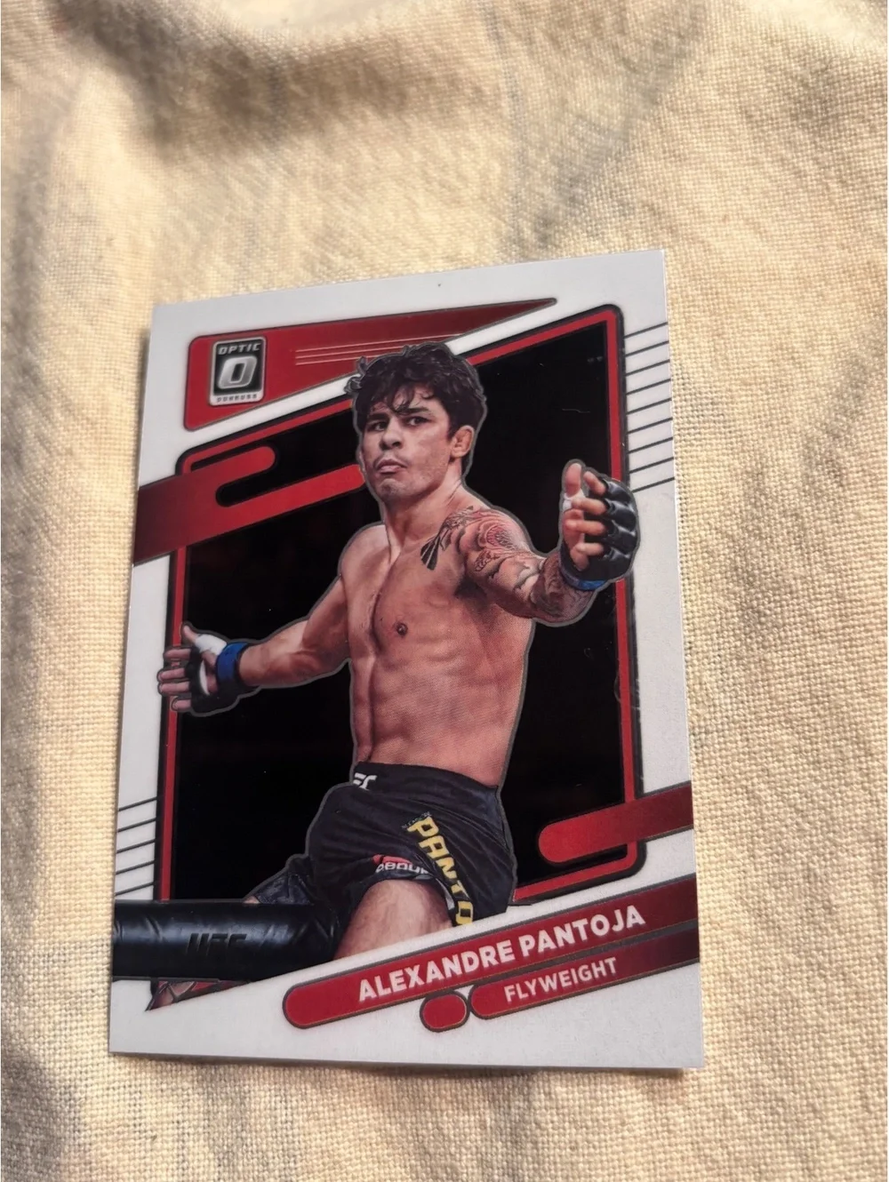 2022 Panini Donruss Optic UFC Alexandre Pantoja Flyweight #